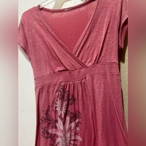Pink Y2K top